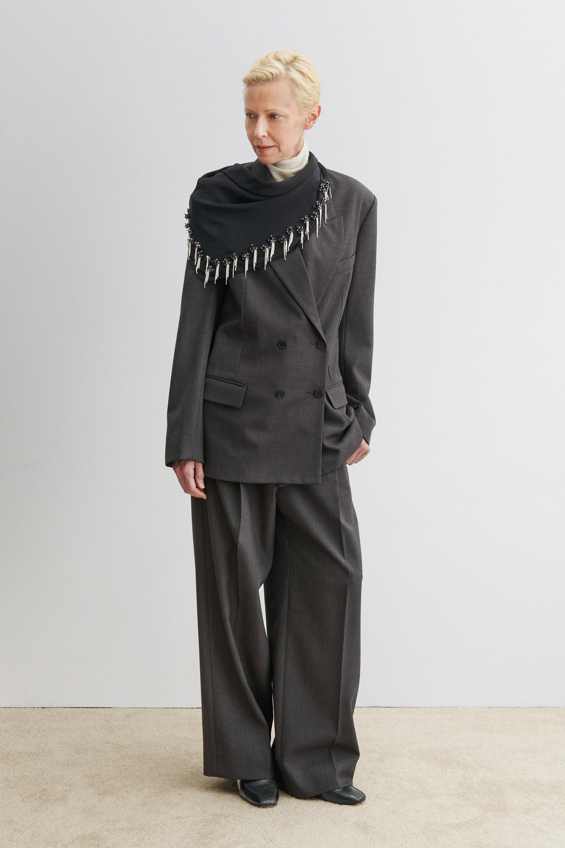 Flower Bouquet Bandana-SCARF-Rachel Comey