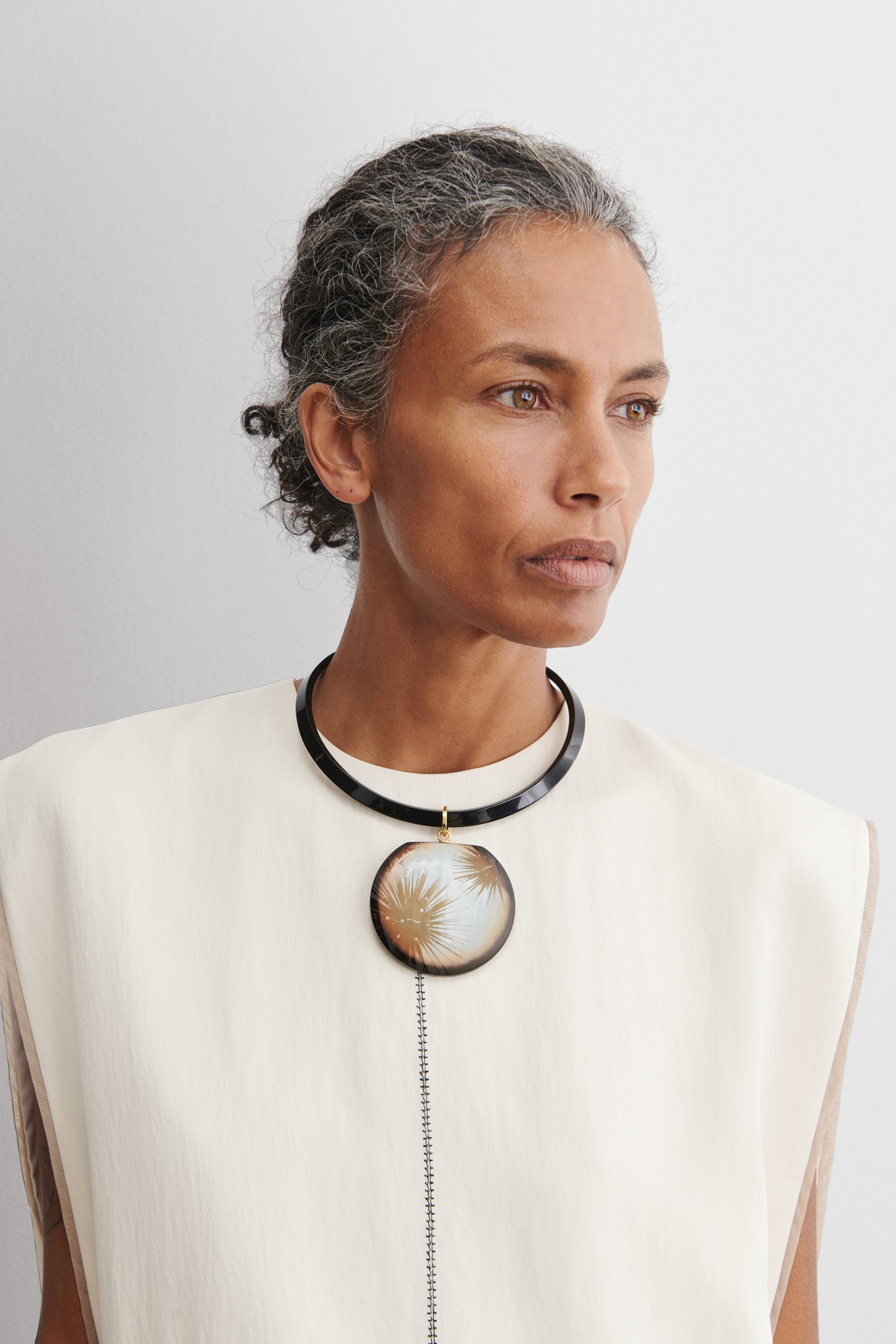 Drywood Choker-NECKLACES-Rachel Comey