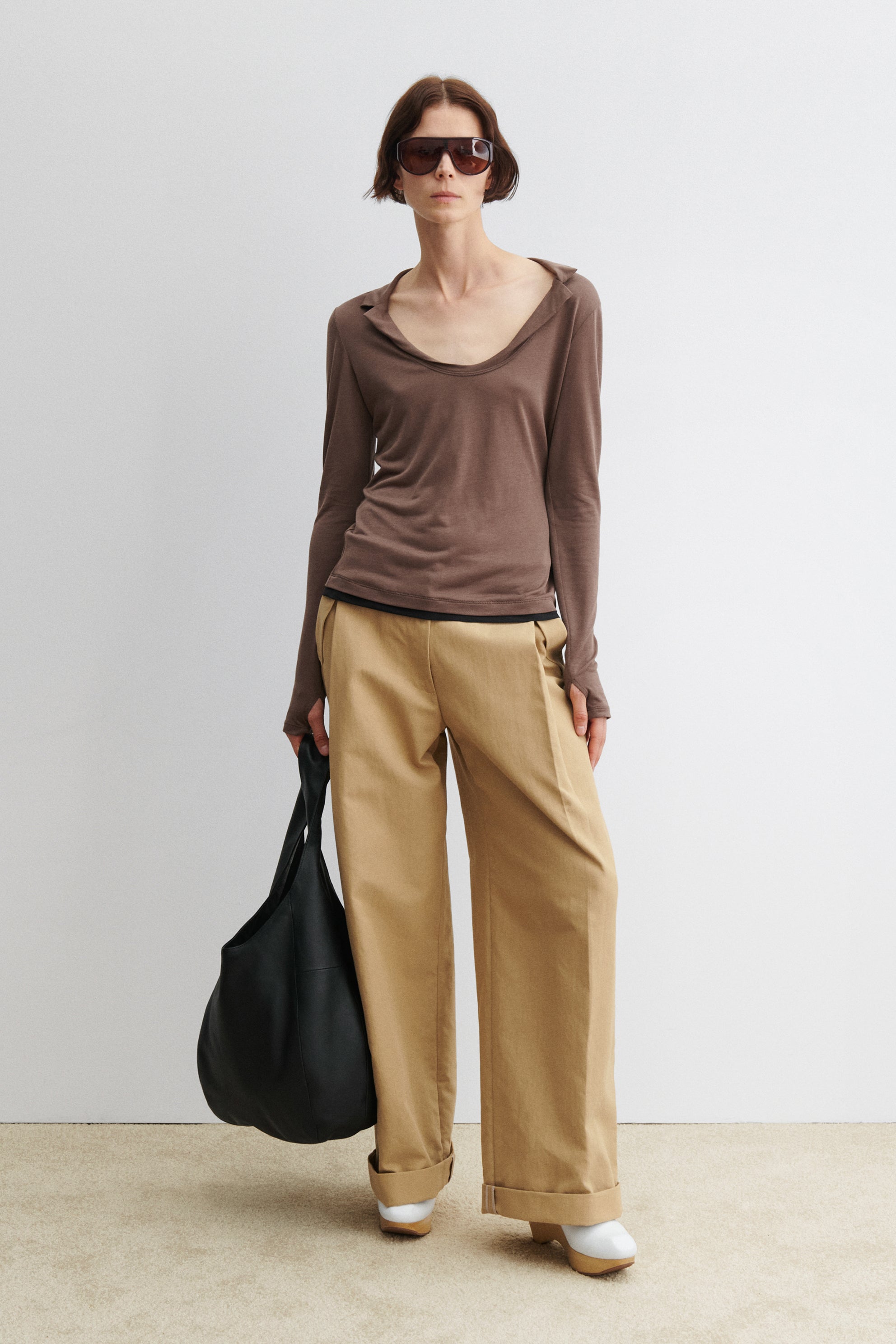 Houlston Polo-TOPS-Rachel Comey