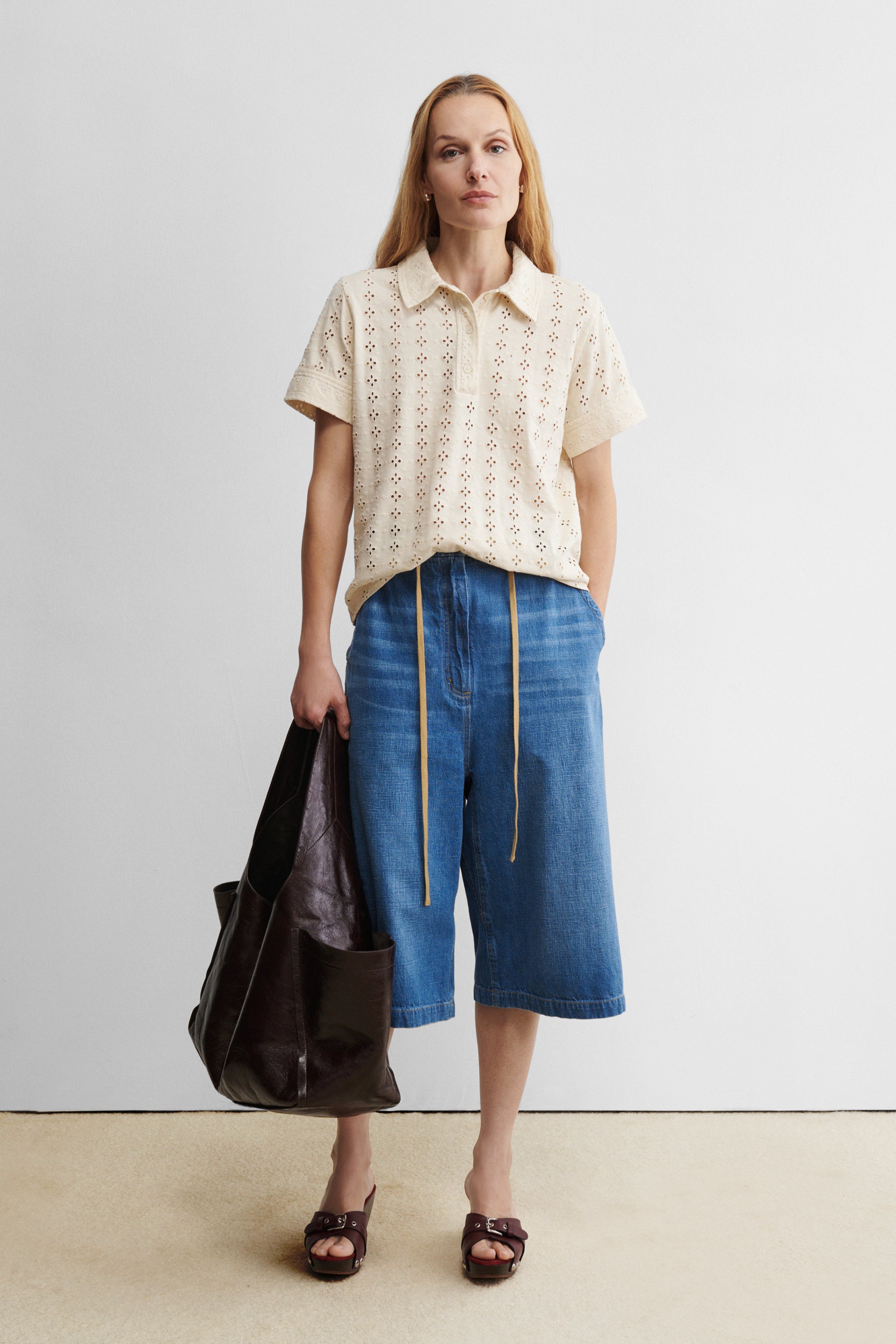 Brickett Polo-TOPS-Rachel Comey