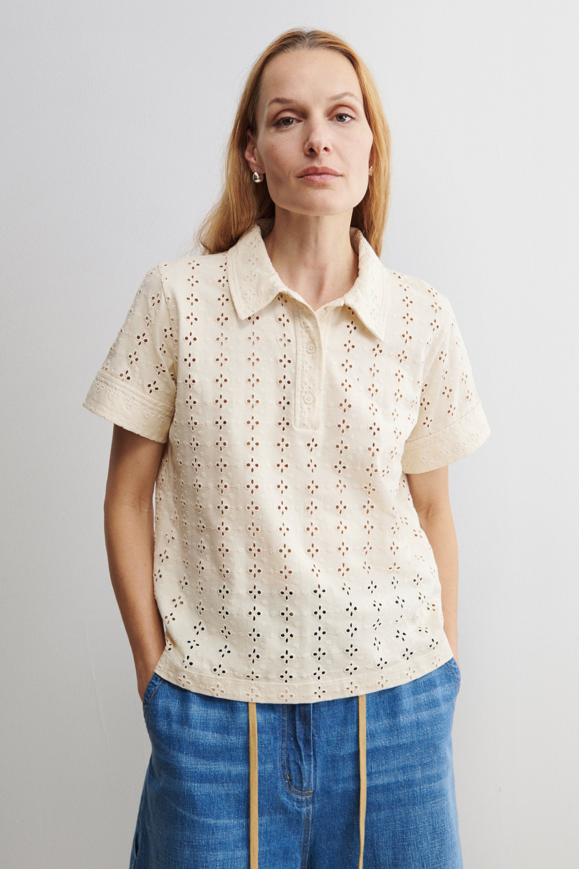 Brickett Polo-TOPS-Rachel Comey