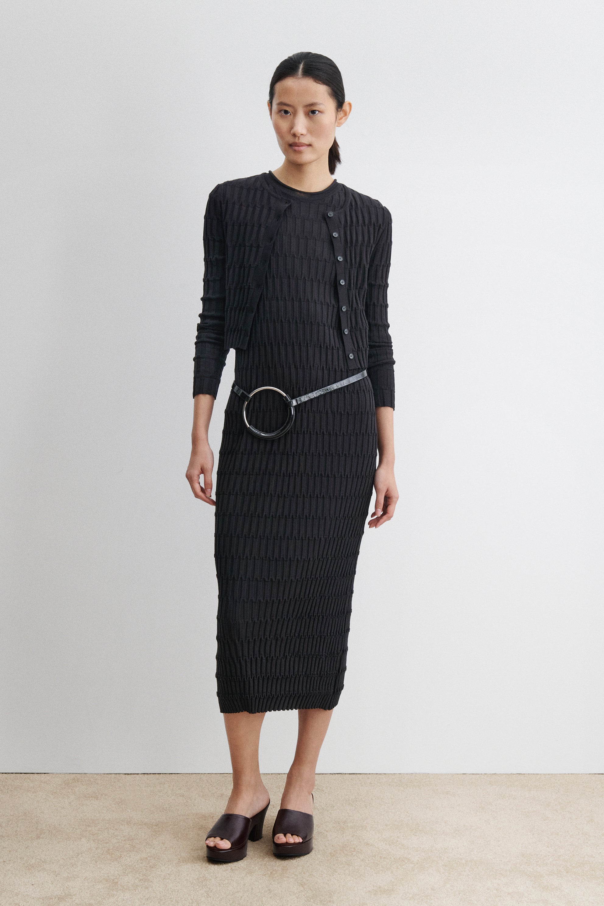 Kitsey Dress Black / S / Plisse Kitsey Dress Black / S / Plisse