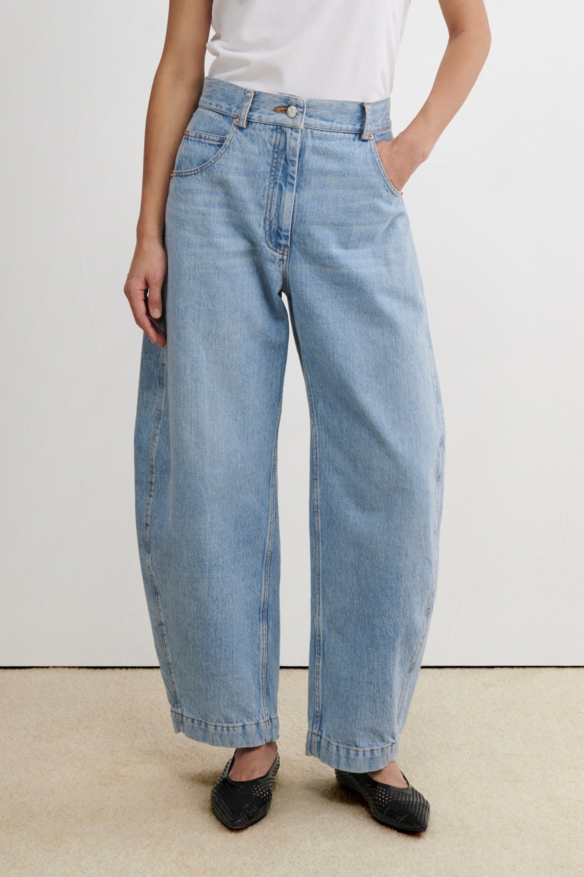 Keenan Pant-DENIM-Rachel Comey