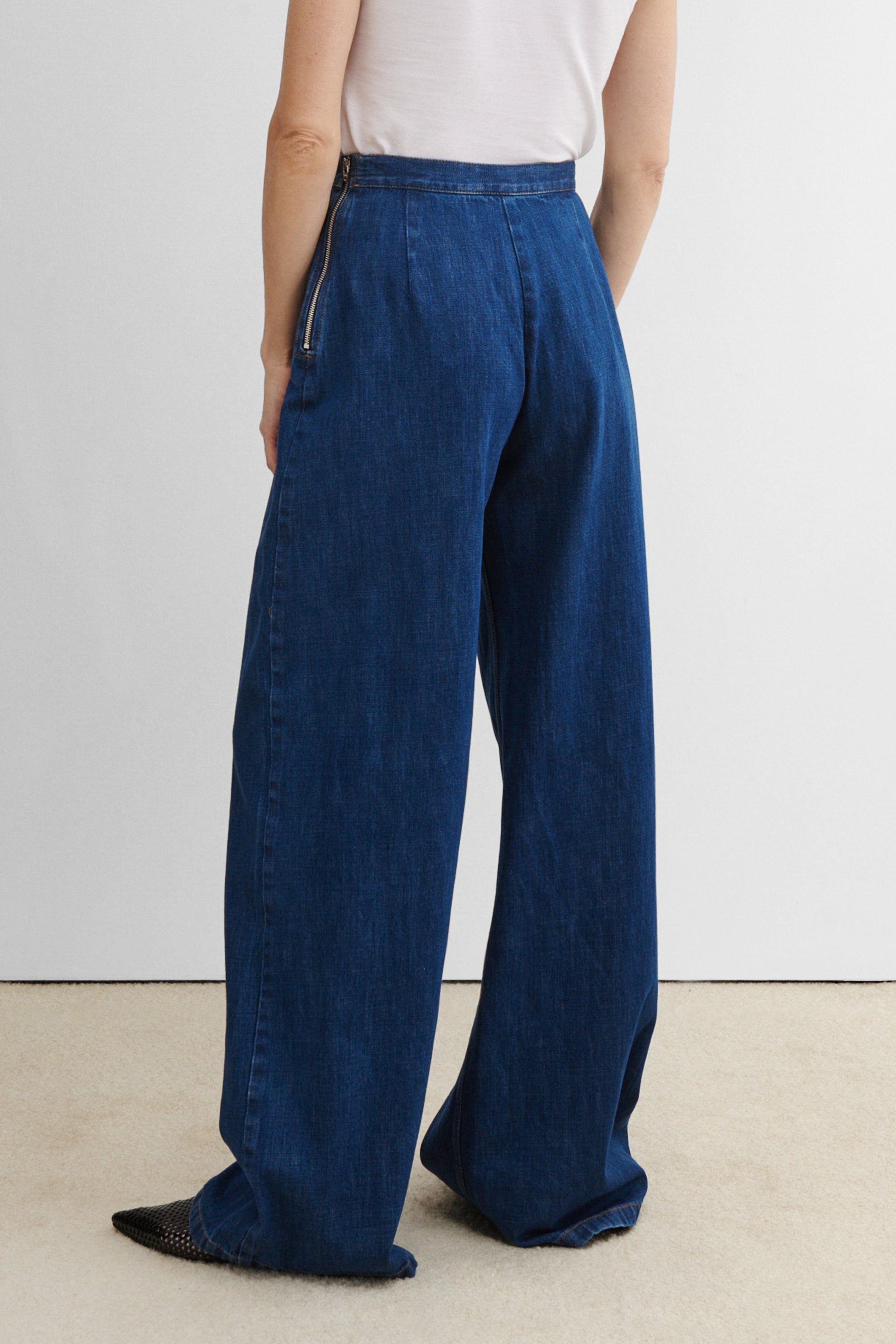 Arioso Pant-DENIM-Rachel Comey