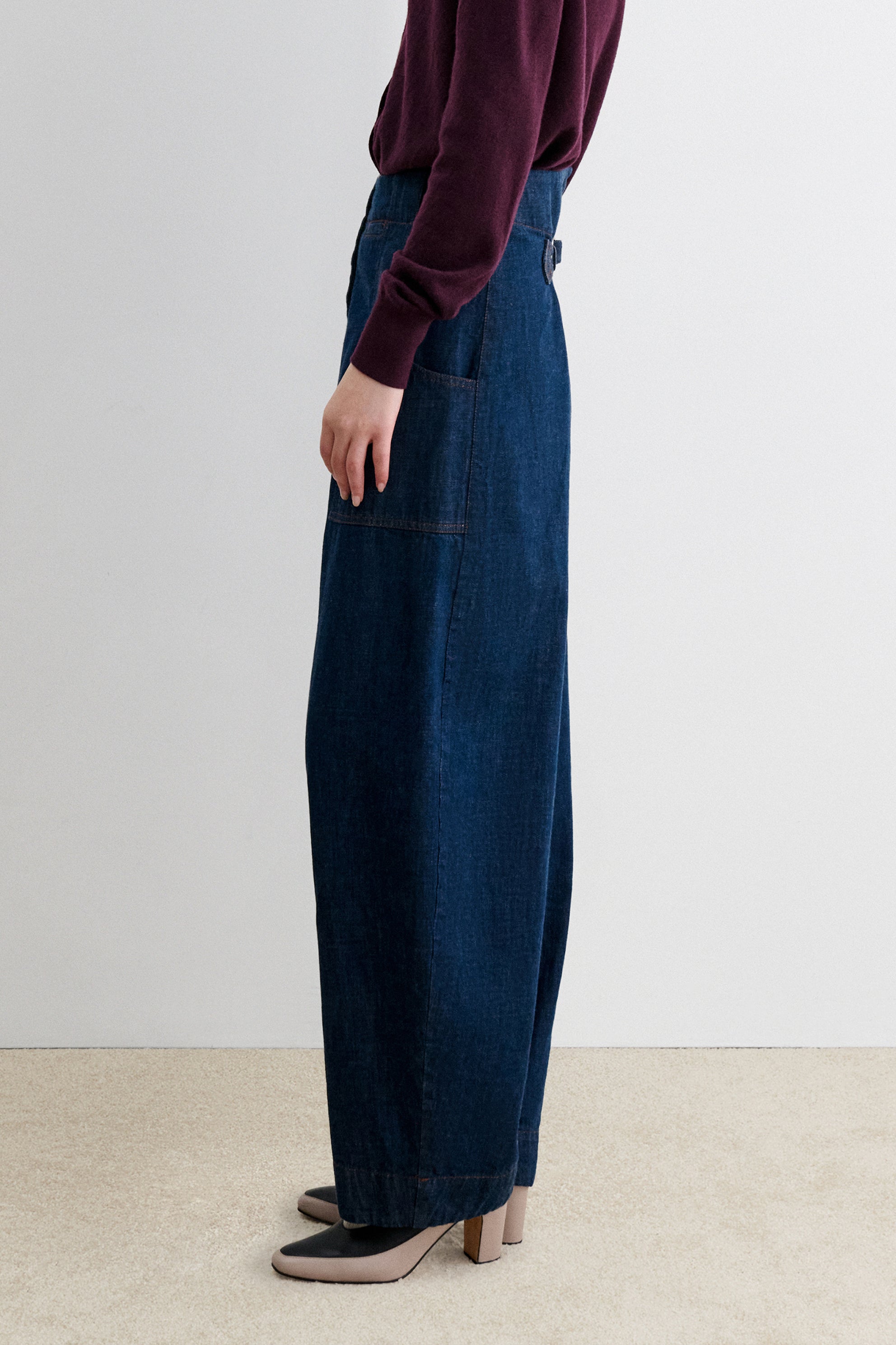Mili Pant-DENIM-Rachel Comey