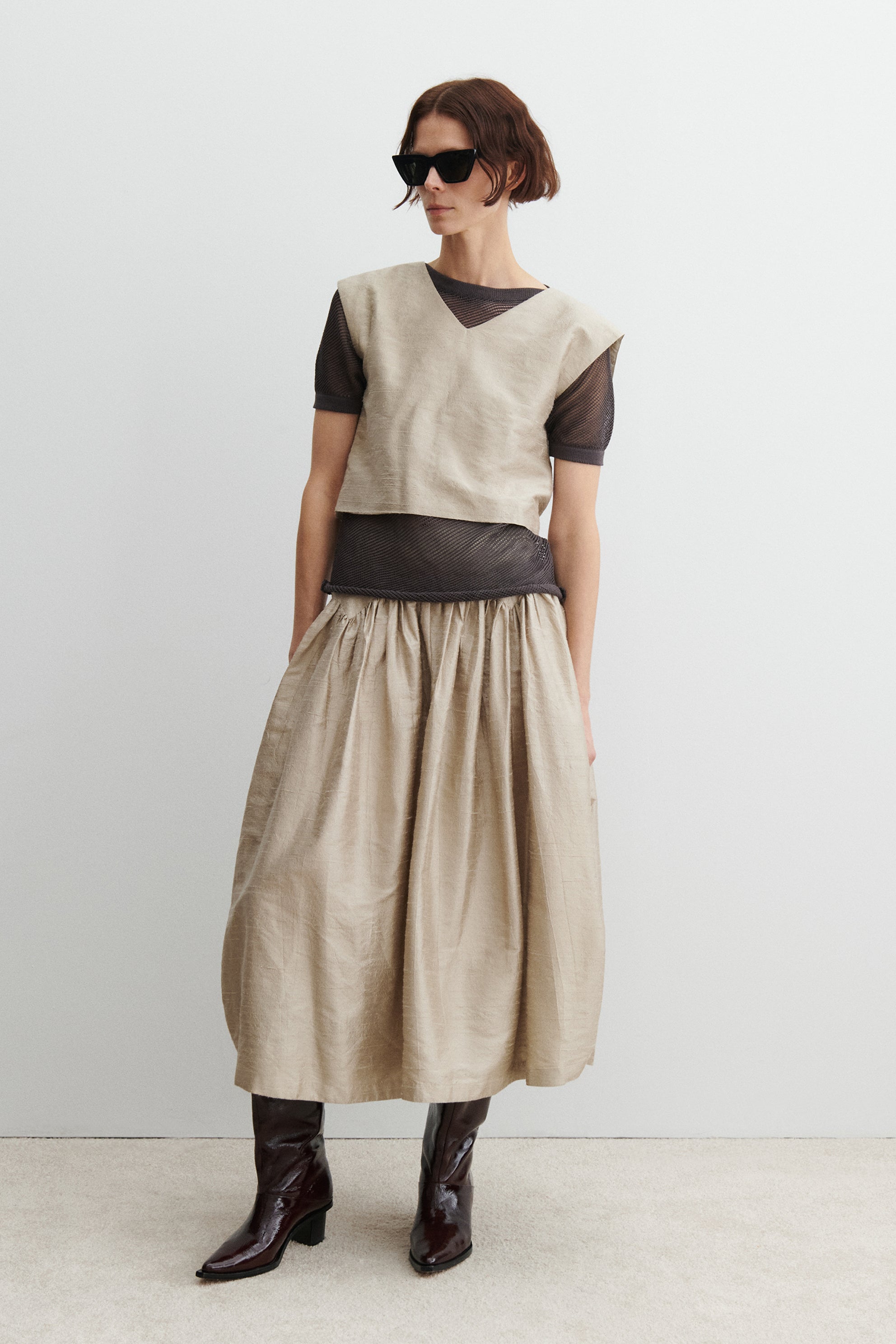 Dahlia Top-KNITWEAR-Rachel Comey