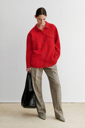 ジャケット・アウター archive Vkei short length jacket gimik 254W-406-K1714RED_254W-406-