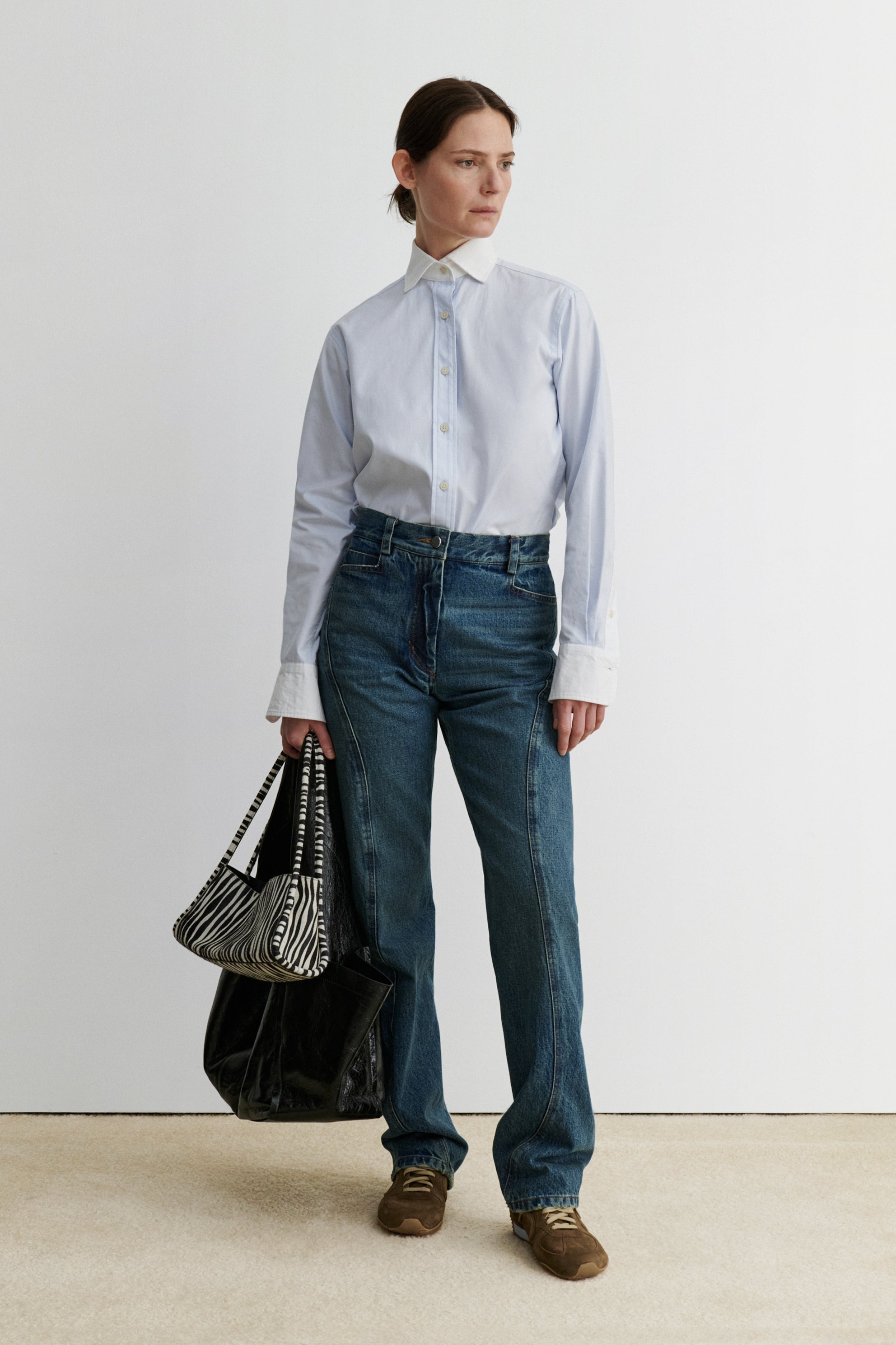 Swerve Pant-DENIM-Rachel Comey