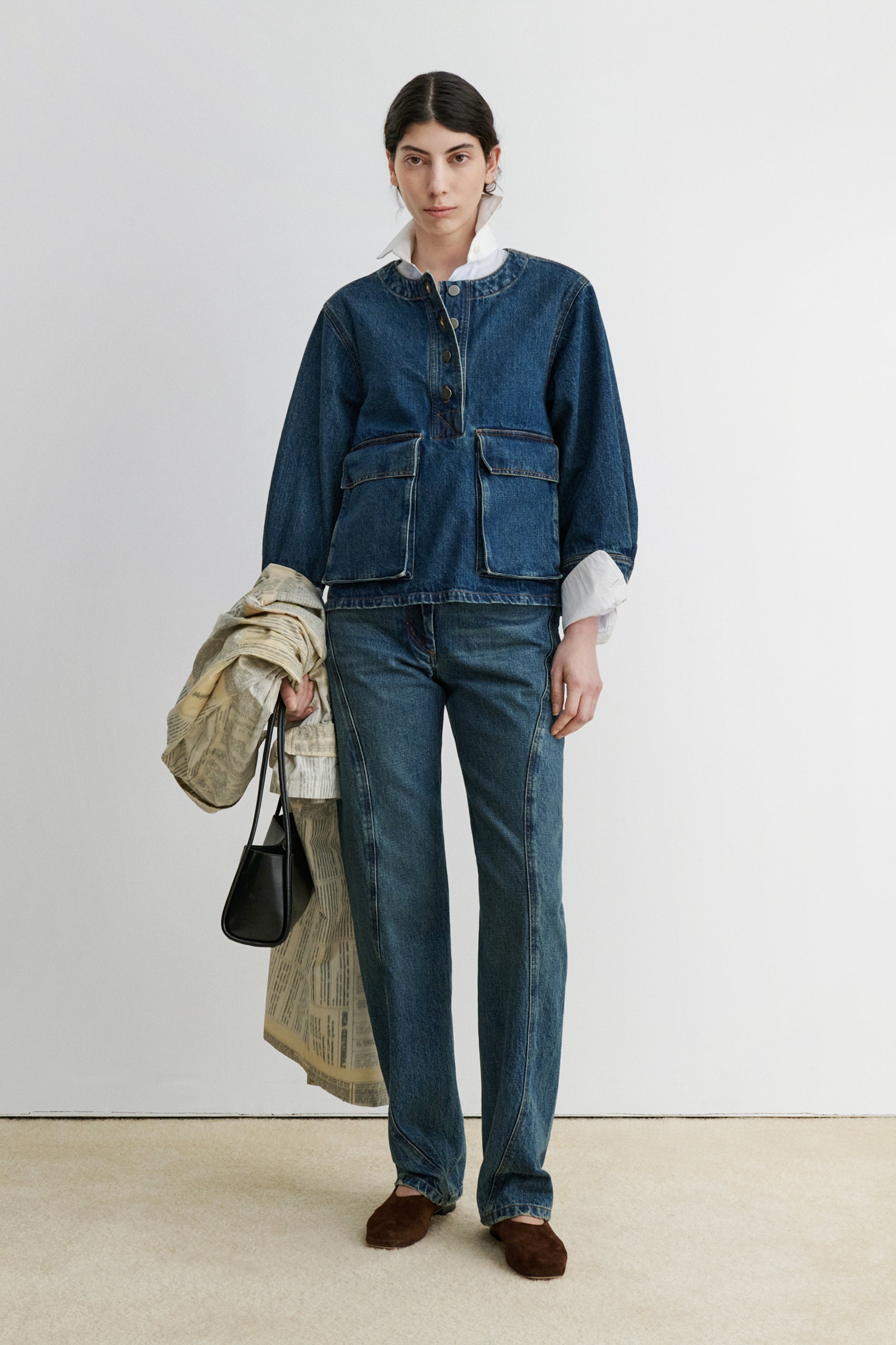 Swerve Pant-DENIM-Rachel Comey