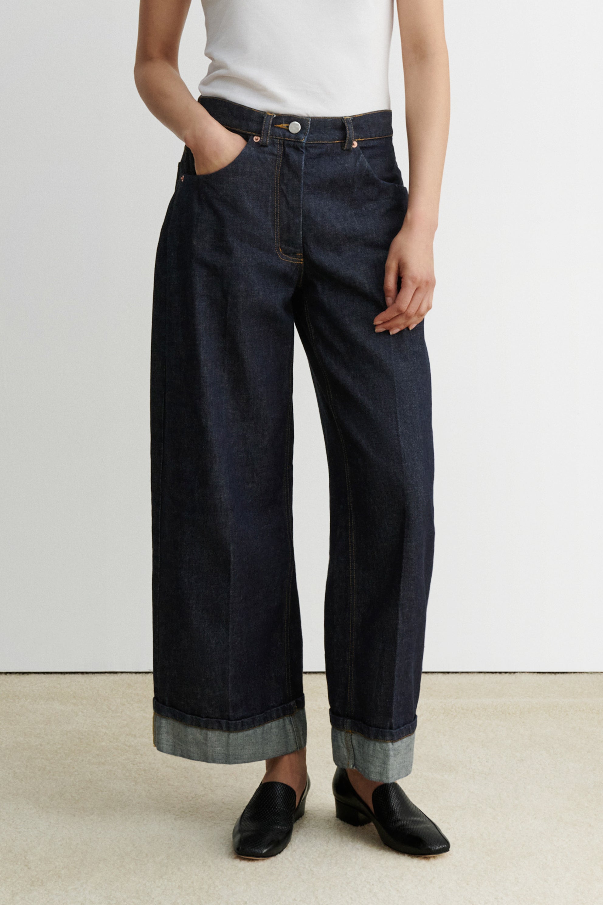 Cartella Pant-DENIM-Rachel Comey