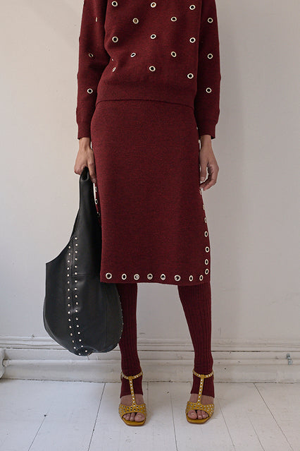 Studded Harley Shoulder Bag