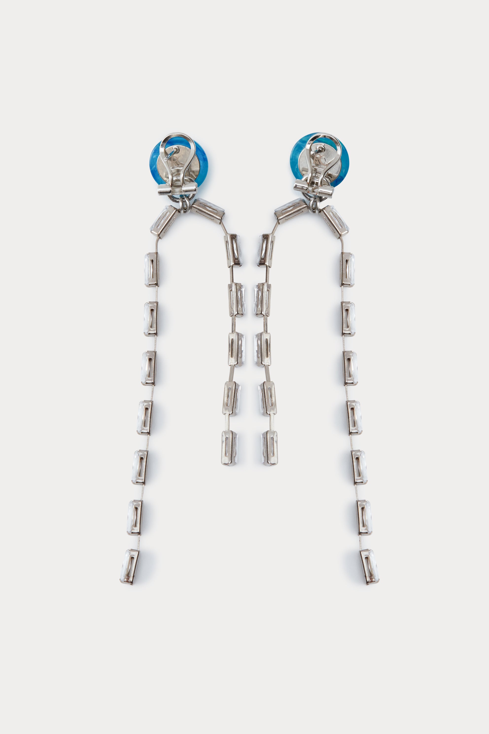 Draped Baguette Earrings-EARRINGS-Rachel Comey