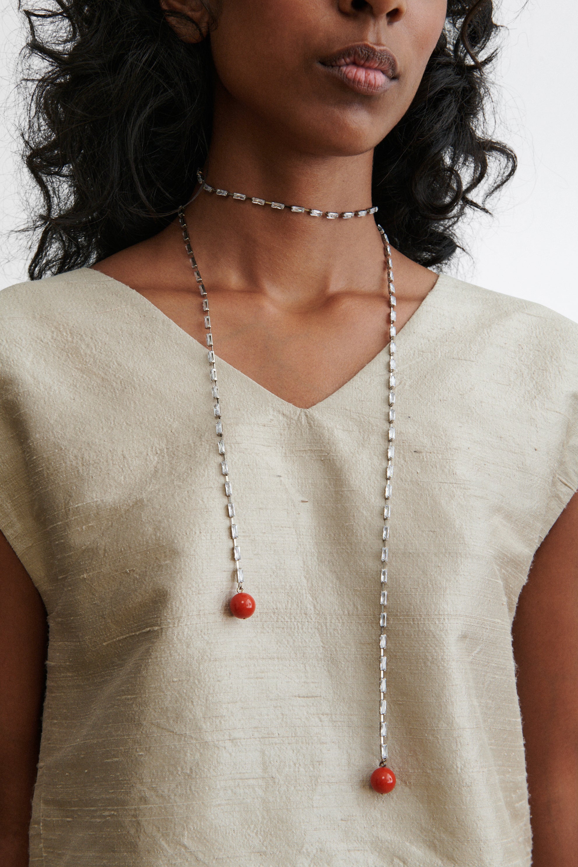 Baguette Lariat-NECKLACES-Rachel Comey