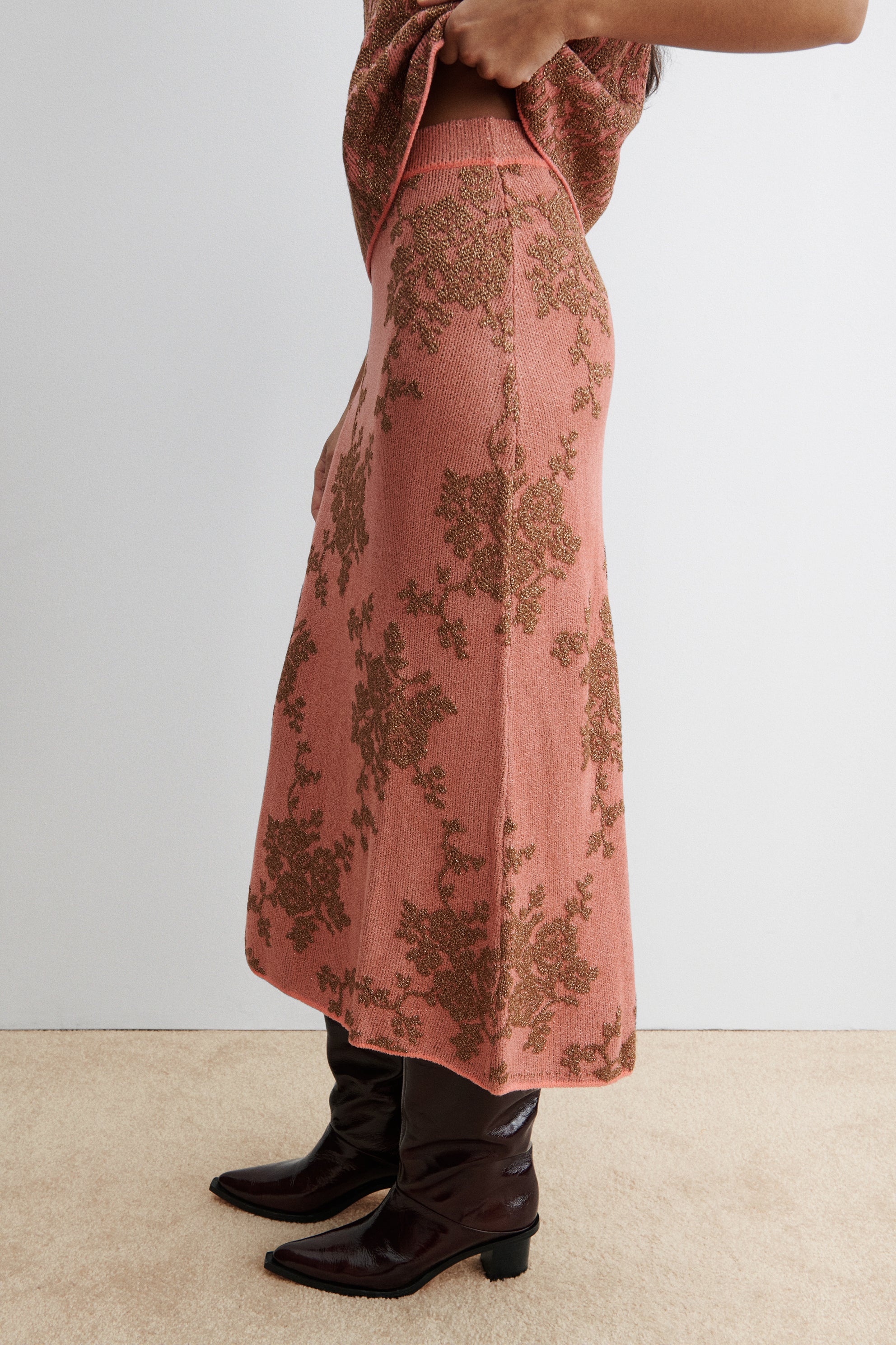 Broccada Skirt-SKIRTS-Rachel Comey