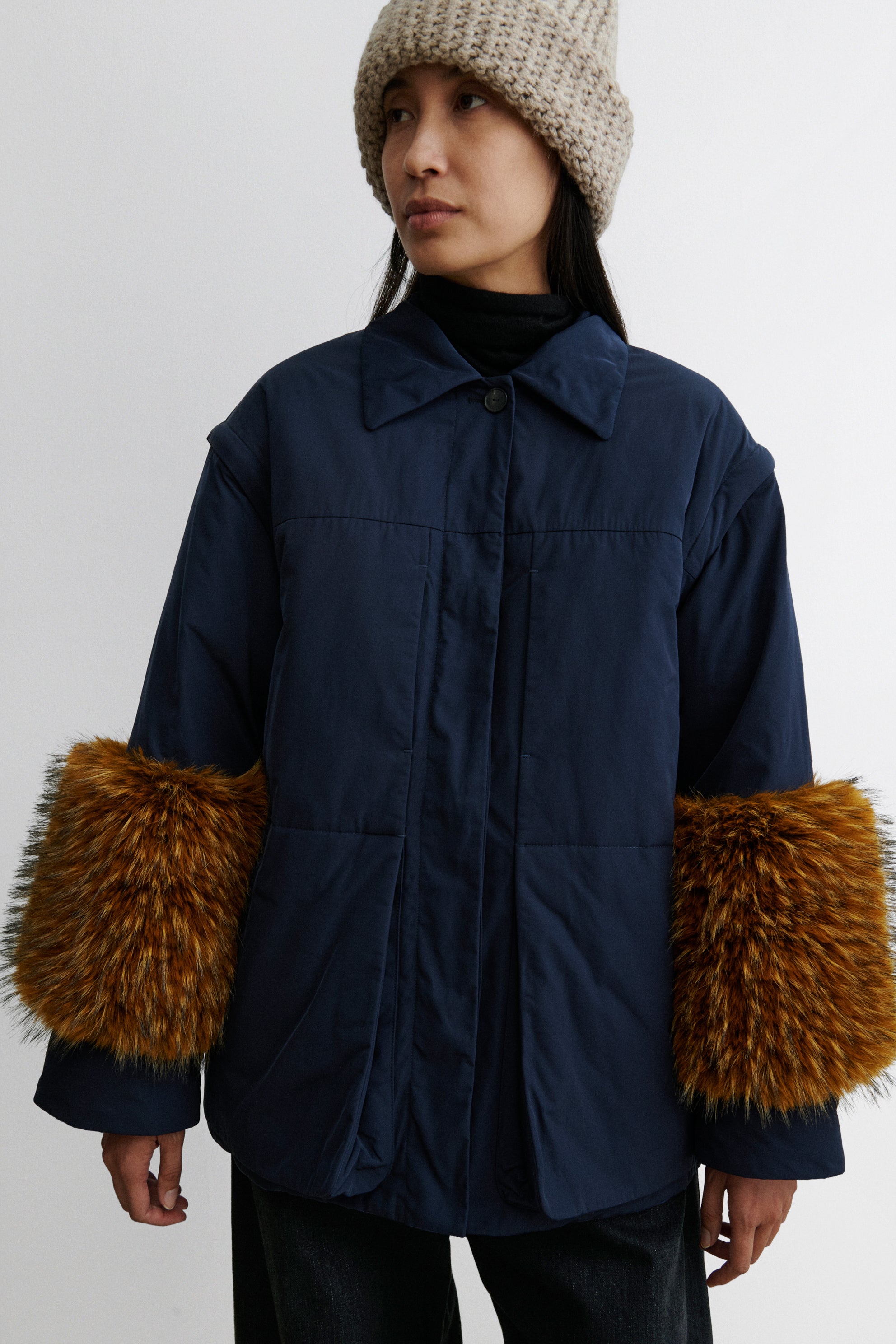 Muff Coat-JACKETS/OUTERWEAR-Rachel Comey