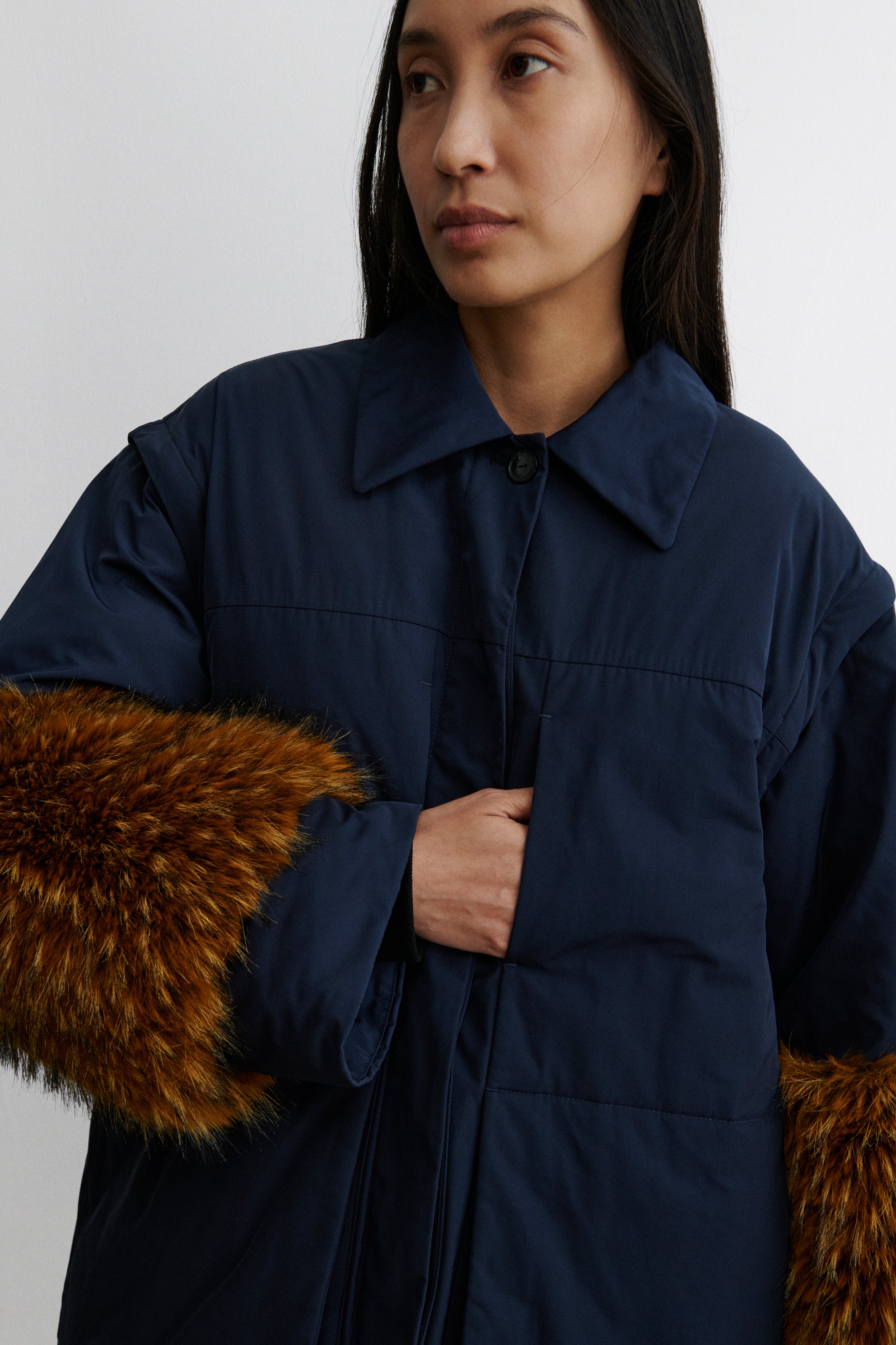 Muff Coat-JACKETS/OUTERWEAR-Rachel Comey