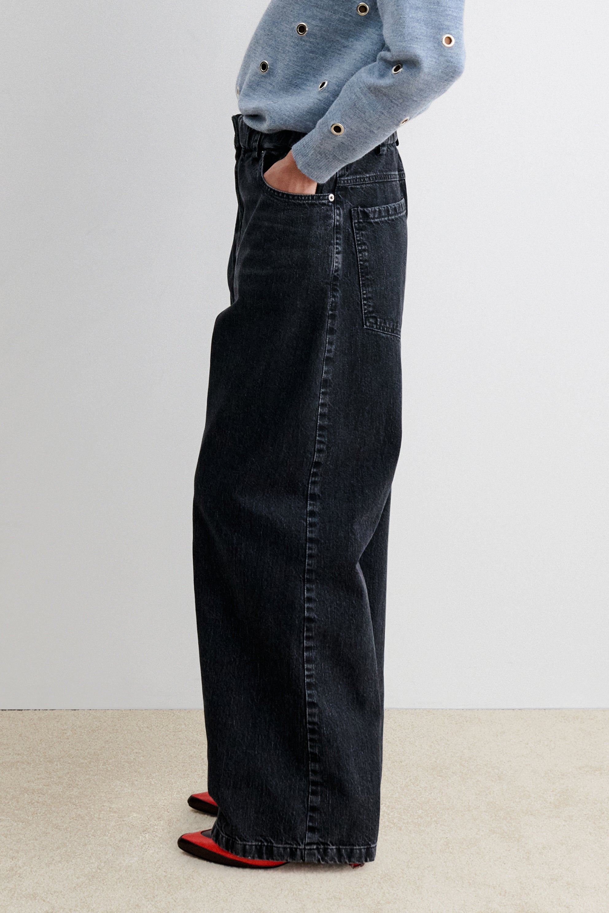 Slacker Pant-DENIM-Rachel Comey