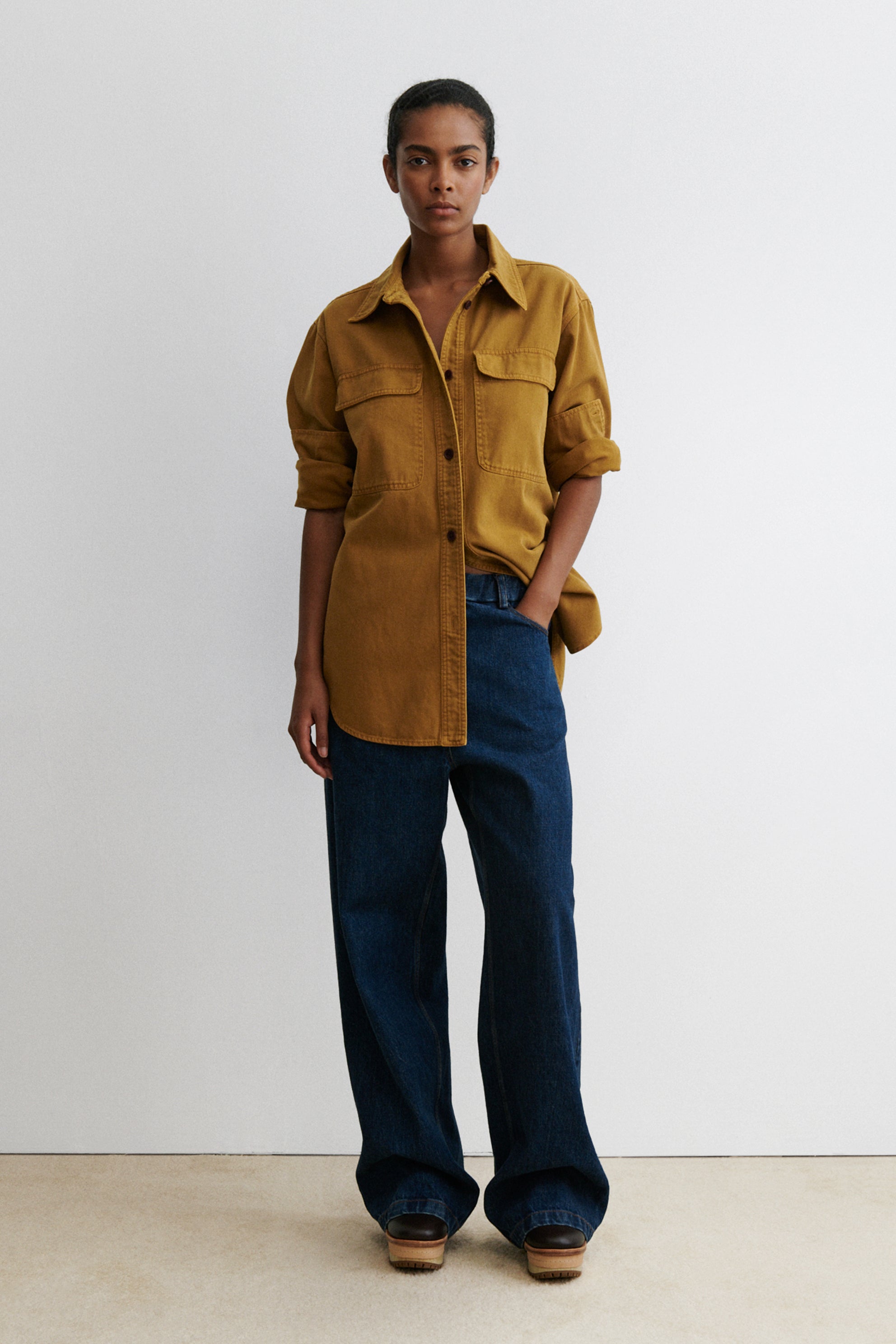 Slacker Pant-DENIM-Rachel Comey