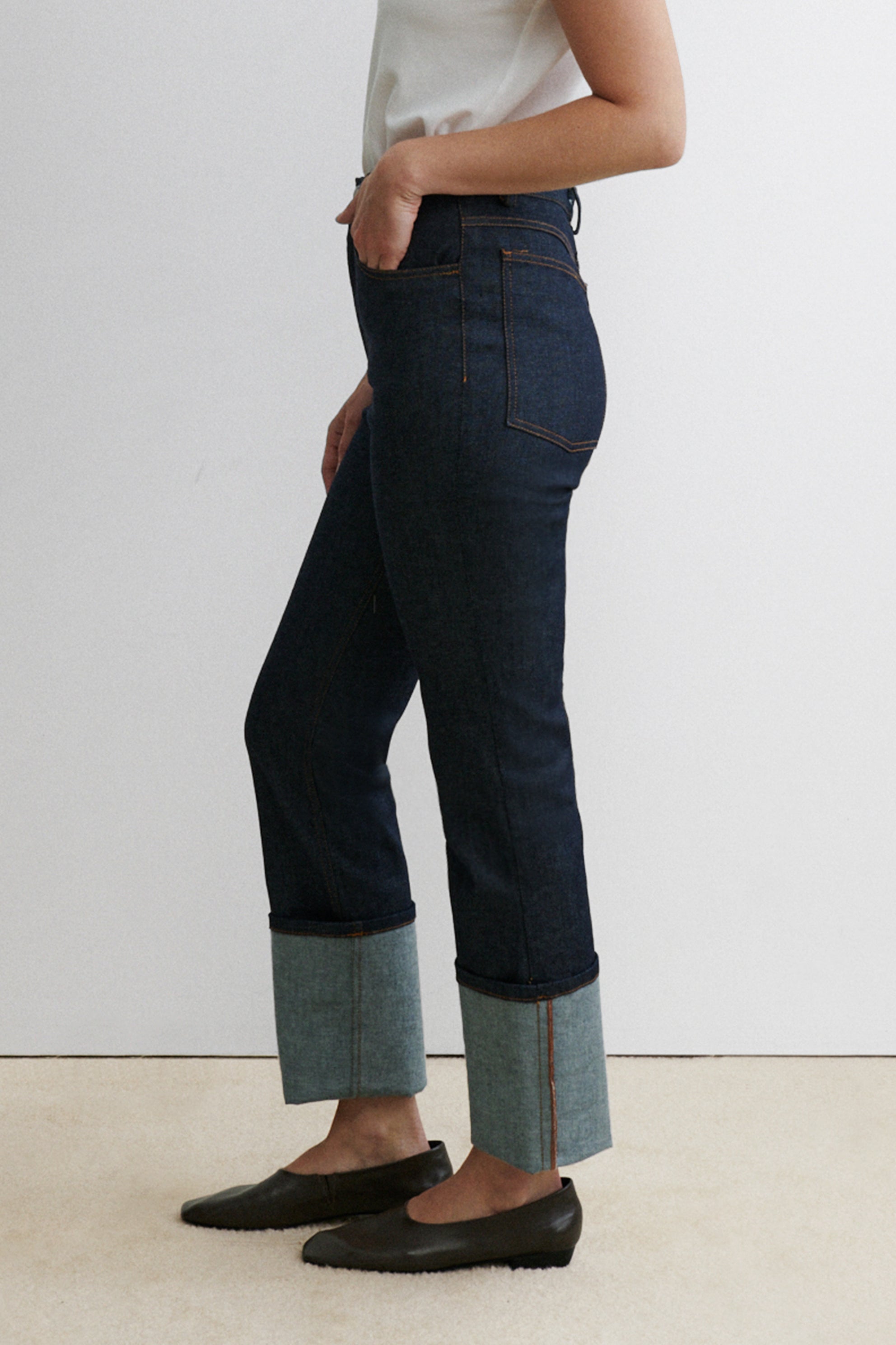 Mercer Pant-DENIM-Rachel Comey