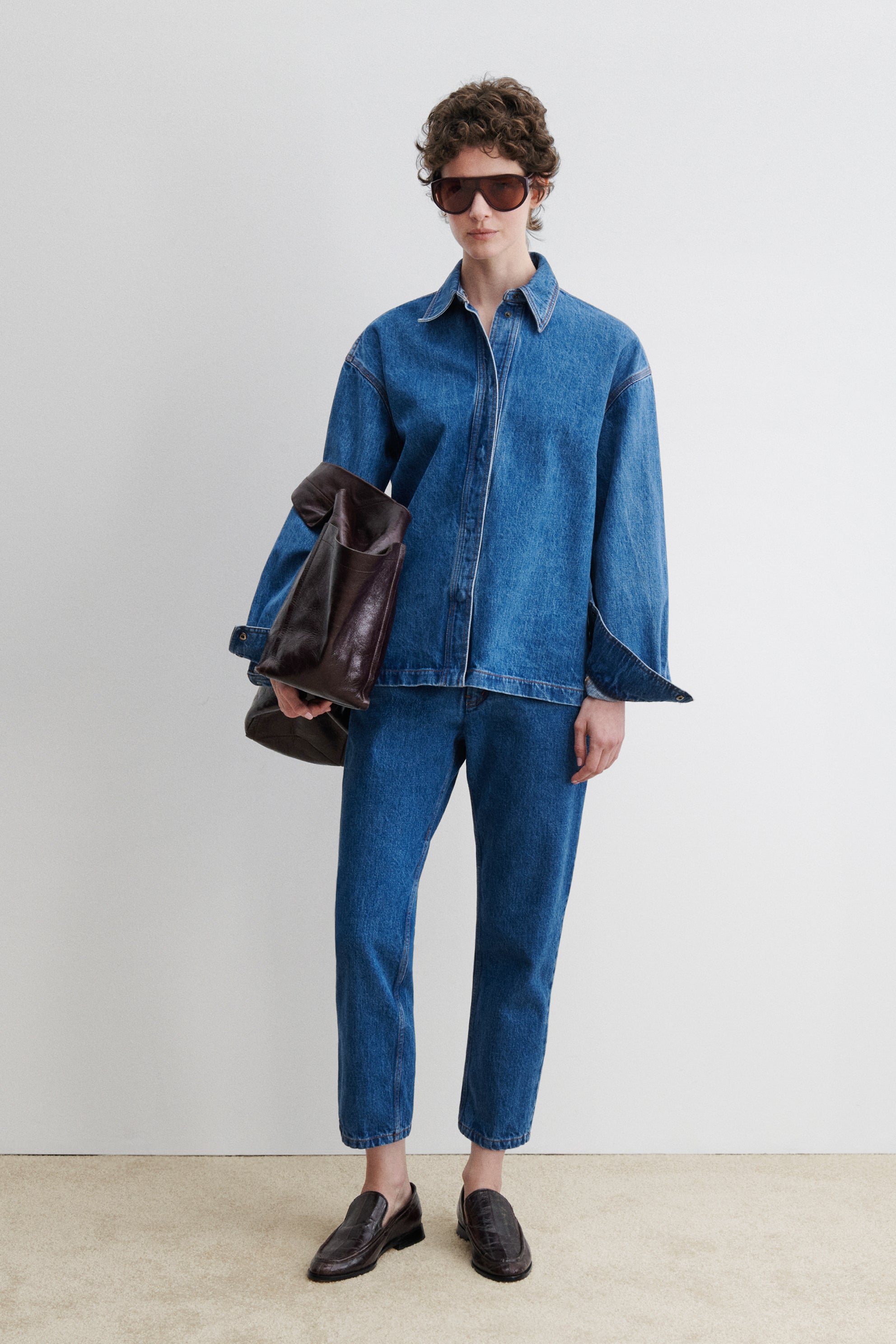 レイチェルコーミー　トップス  シルク　ブルー Tops | Rachel Comey