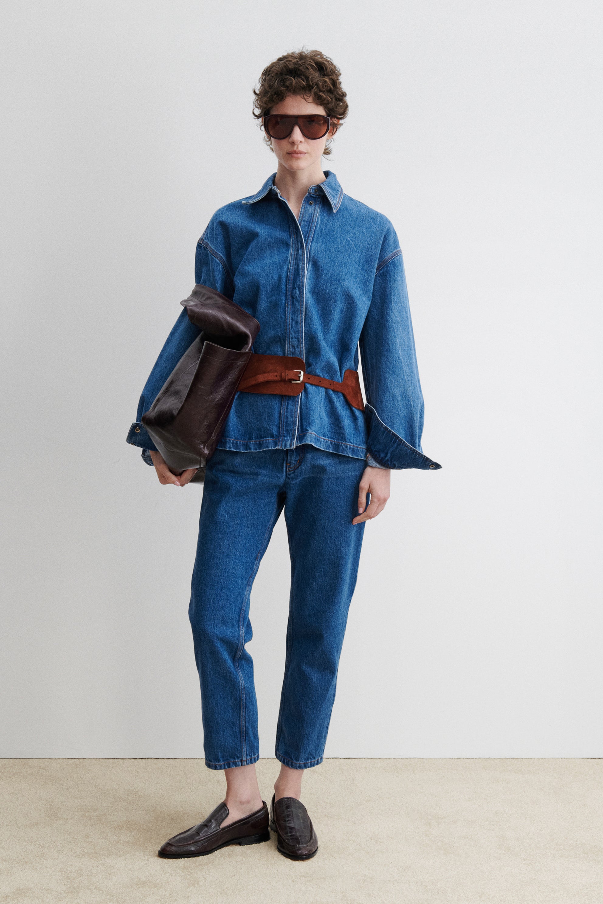 RACHEL COMEY ダークデニムシャツ Wade Shirt