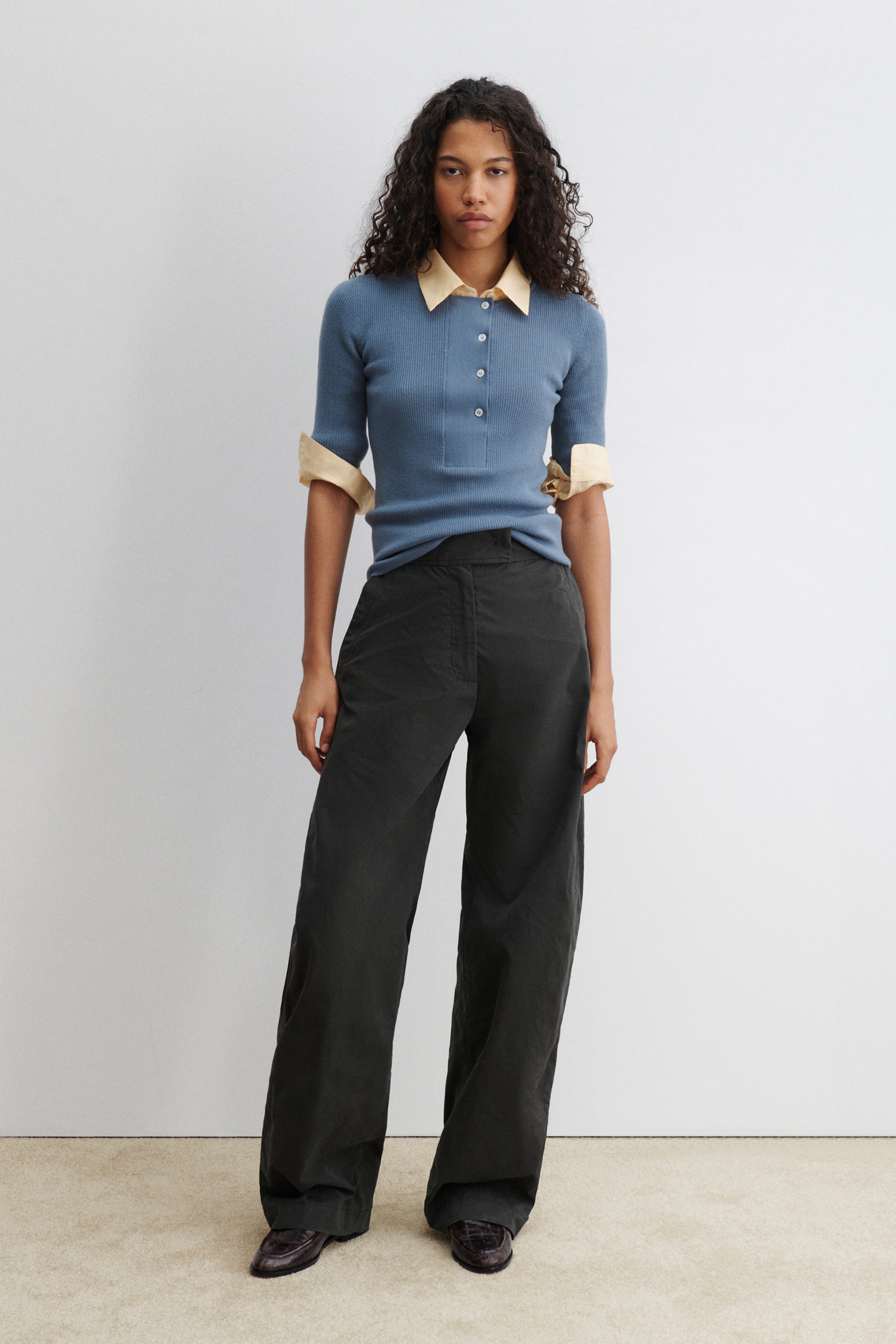 Allery Henley-KNITWEAR-Rachel Comey