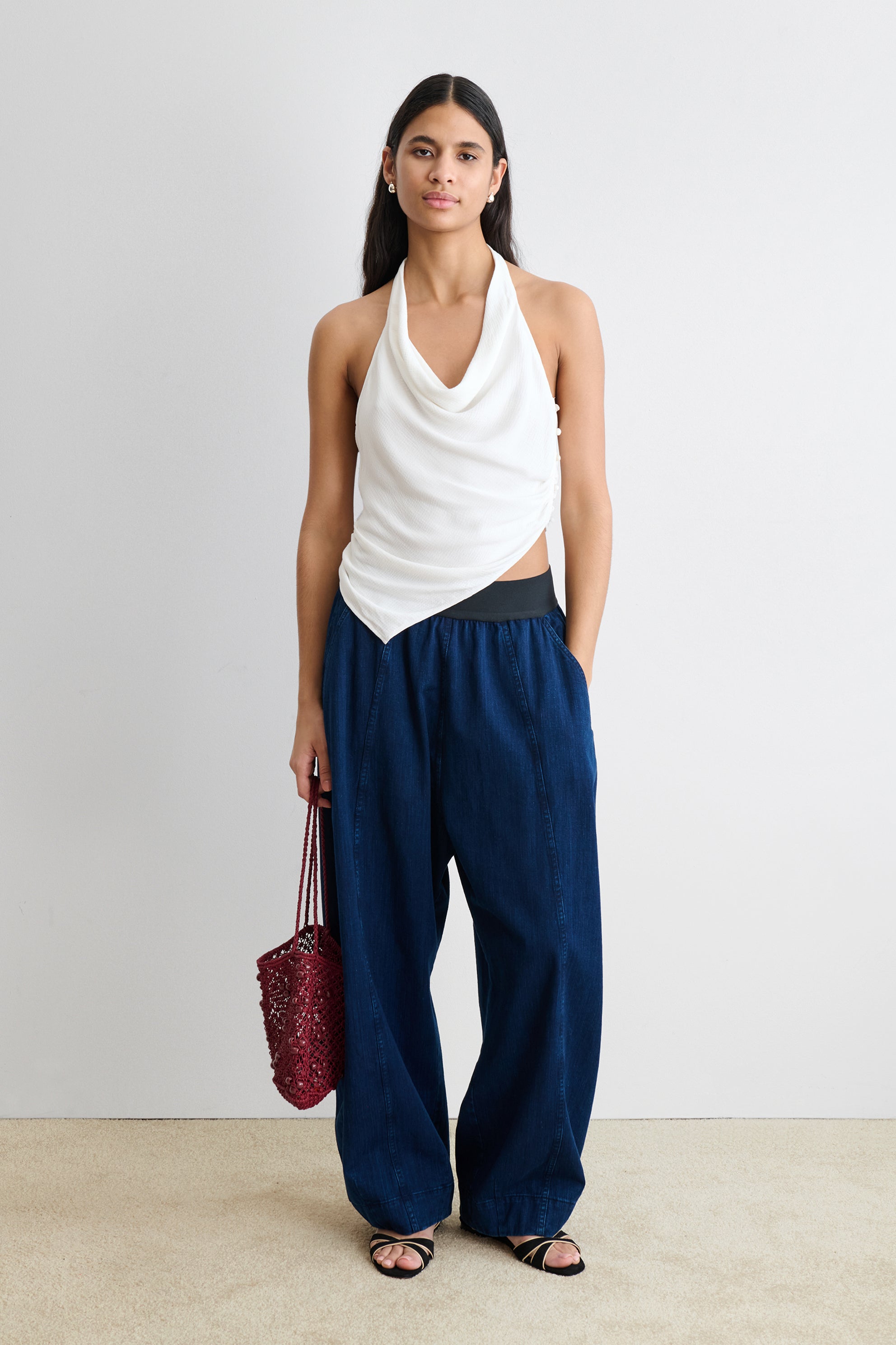 Beaulieu Halter Top from Rachel Comey - $525