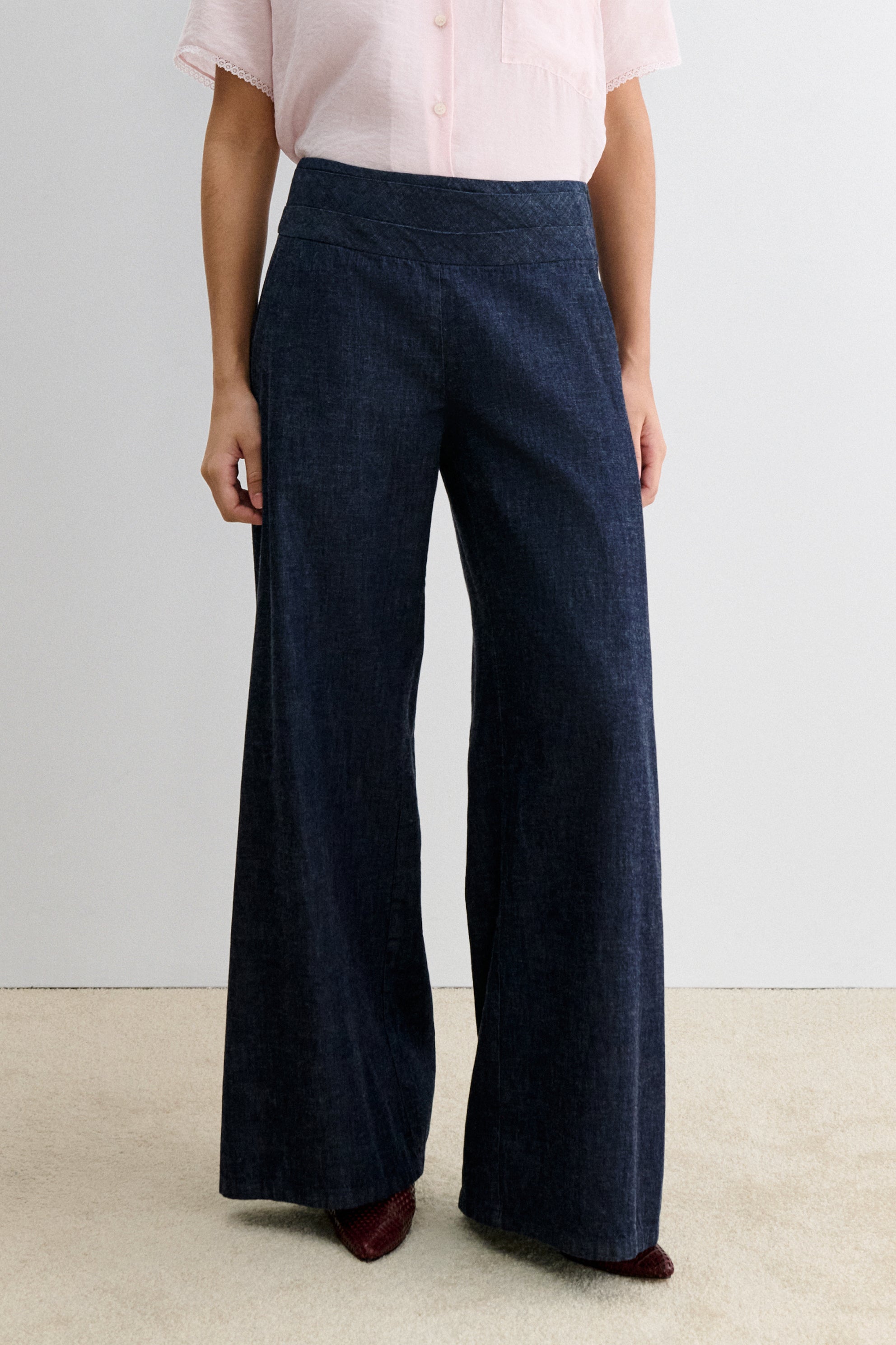 Swish Pant-DENIM-Rachel Comey