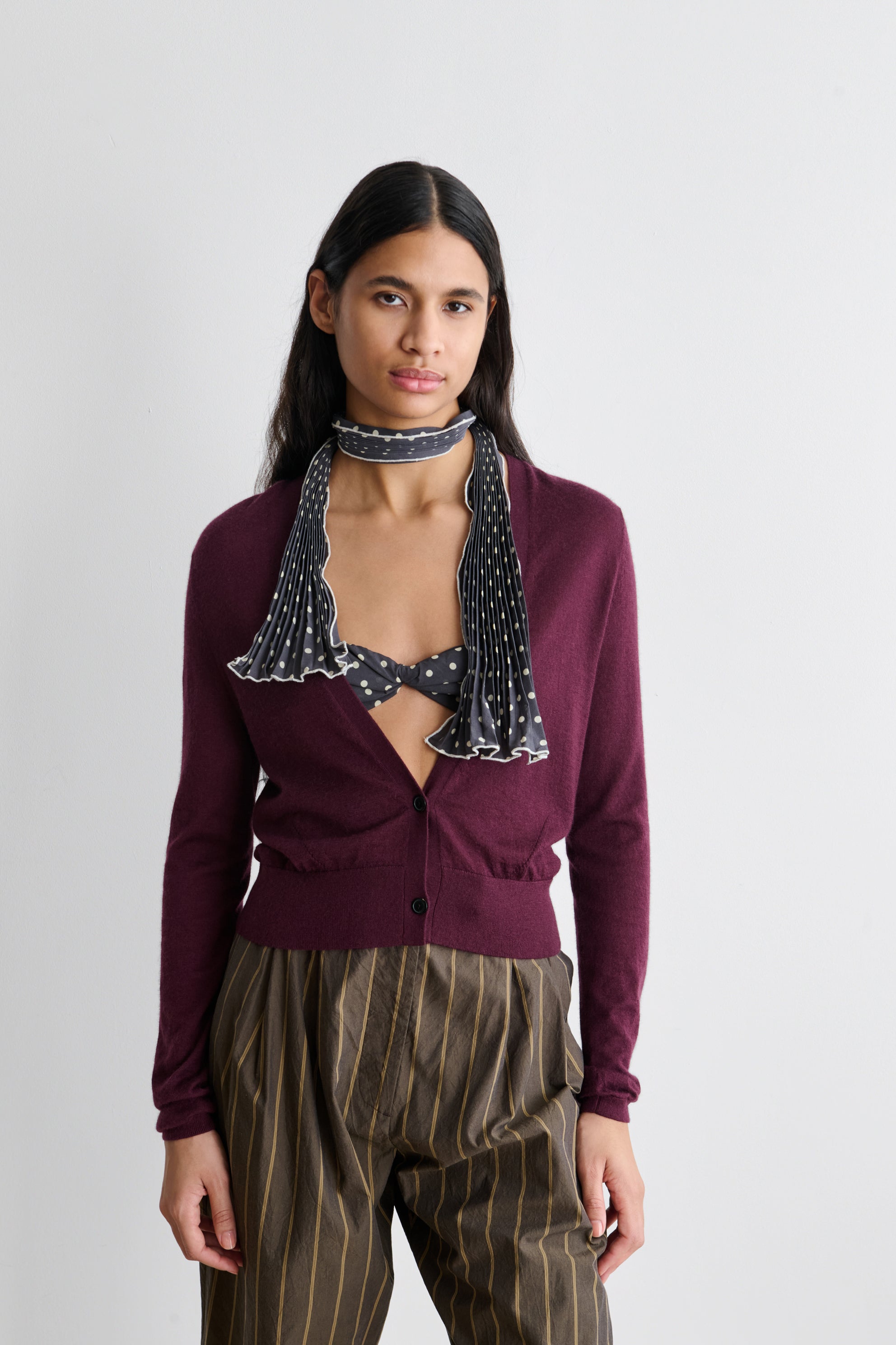 Pleated Scarf