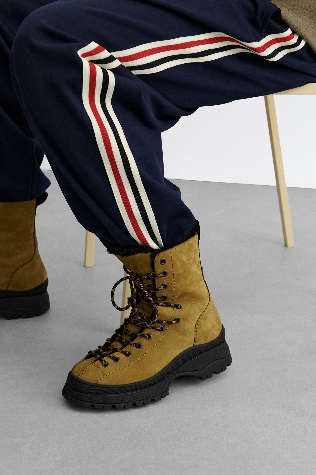 Lace Up Barla Shearling-BOOT-Rachel Comey