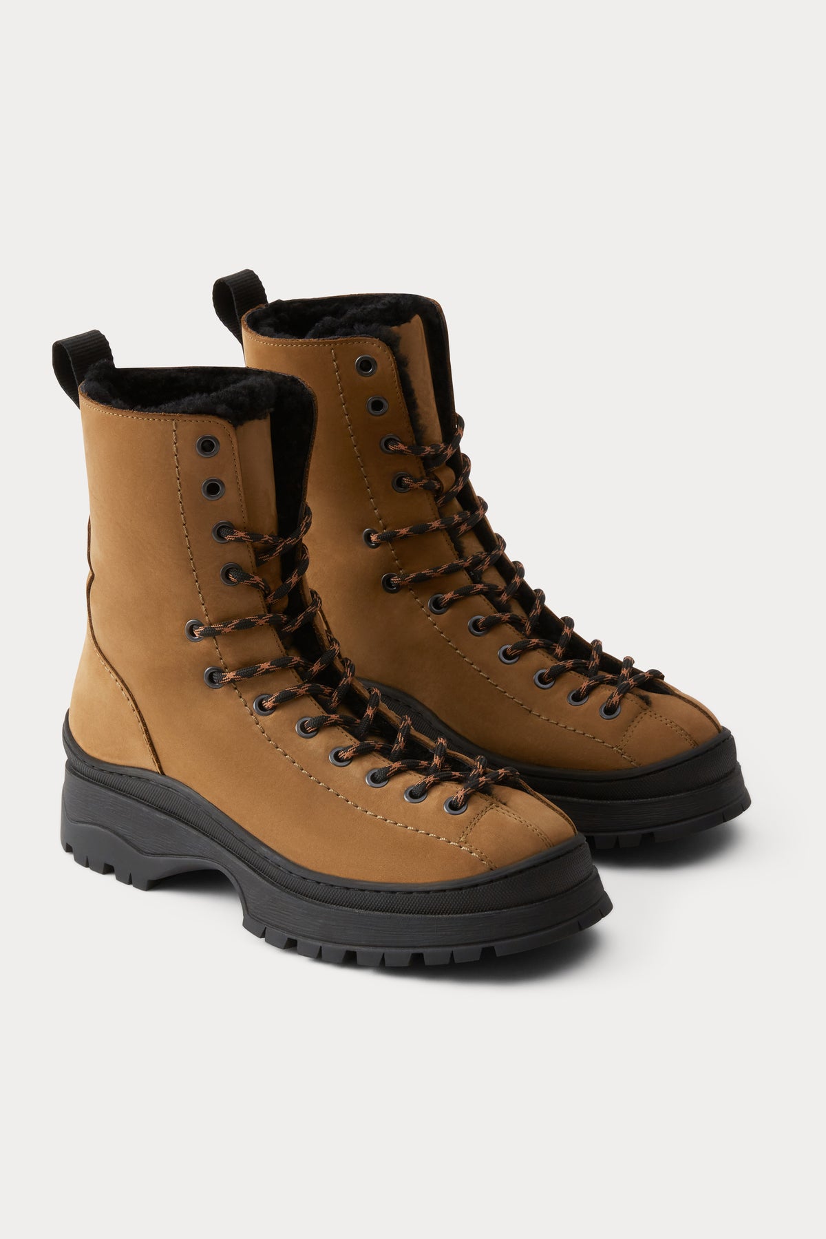 Lace Up Barla Shearling-BOOT-Rachel Comey