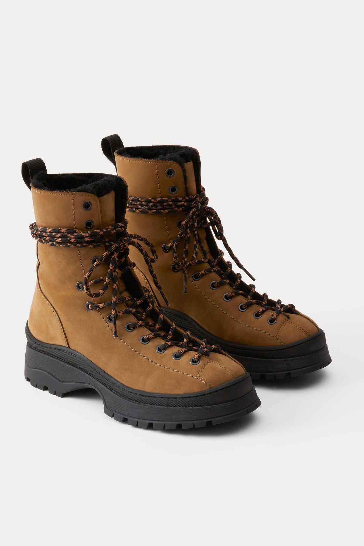 Lace Up Barla Shearling-BOOT-Rachel Comey