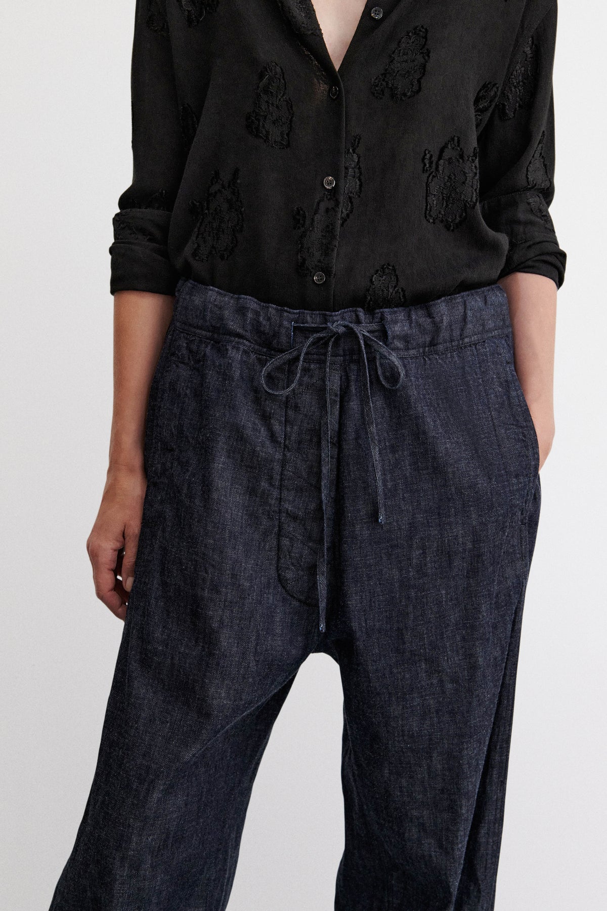 Wainscott Pant-DENIM-Rachel Comey