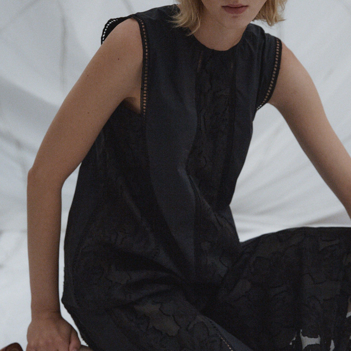 temple dresses in idaho falls Rachel Comey Baldacci Dress White / 8. / Crisp main image 0