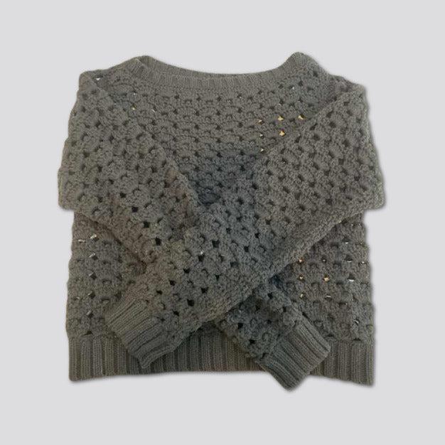 Black / M / Chunky Crochet_Silvia_98062