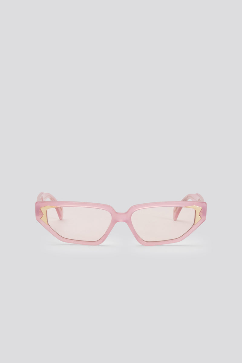 Flame Quartz Photochromic Cat-Eye Sunglasses