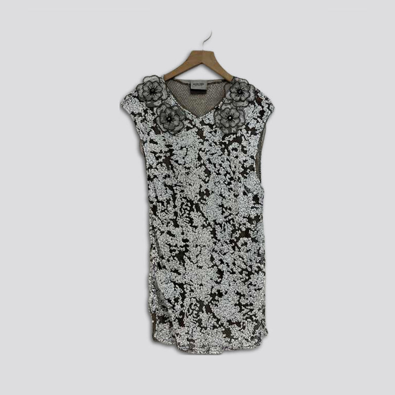Sequin Floral Top-Rachel Comey