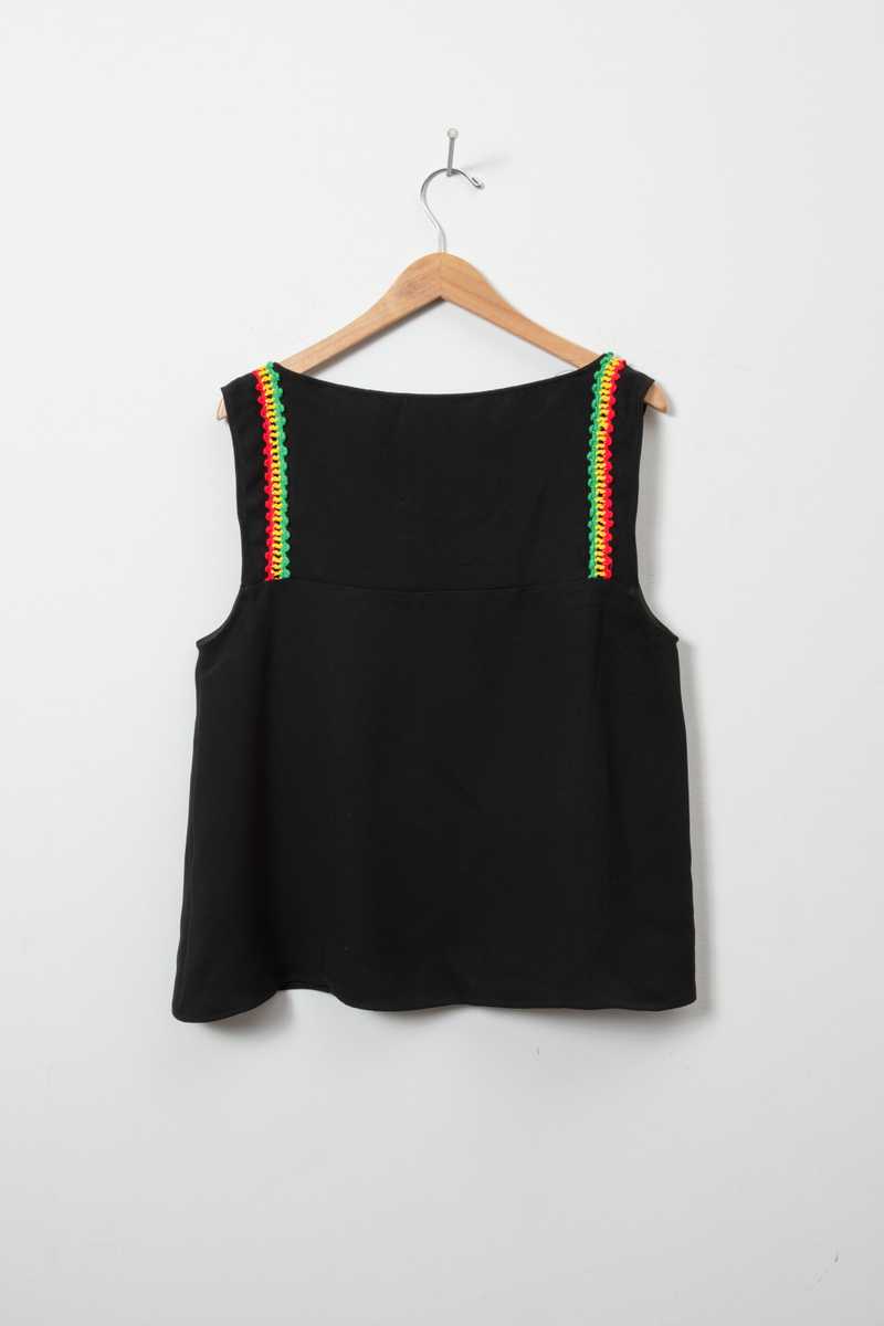 Black Multi / 10 / Polyester_Resale_69771